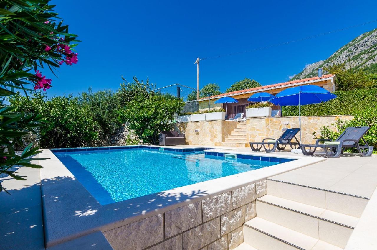 Villa Mateo With Private Pool Gruda Luaran gambar