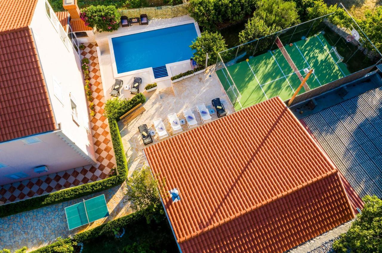 Villa Mateo With Private Pool Gruda Luaran gambar