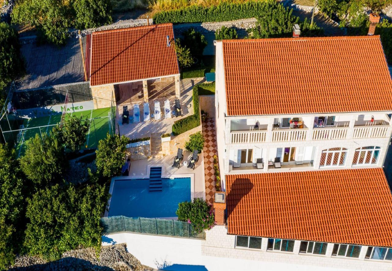 Villa Mateo With Private Pool Gruda Luaran gambar